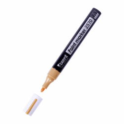 Фото - Маркер Paint 2570-A, 2,4-2,8 мм круглий золотий 37035