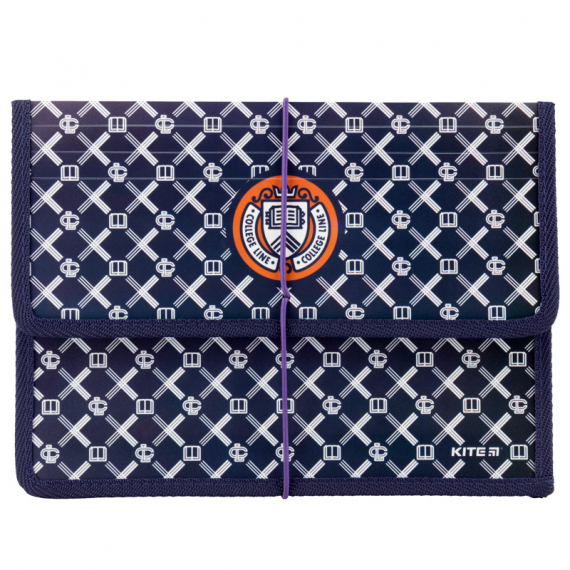 Фото - Папка B5 для зошитів на гумці, PP, College Line 45442 Фото - Папка B5 для зошитів на гумці, PP, College Line 45442