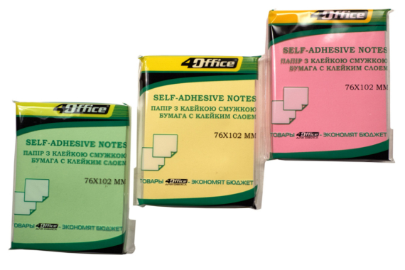 Фото - Папір кл.,76х102мм, 100арк., кол. асорті, 4-425, 4OFFICE 32962 Фото - Папір кл.,76х102мм, 100арк., кол. асорті, 4-425, 4OFFICE 32962