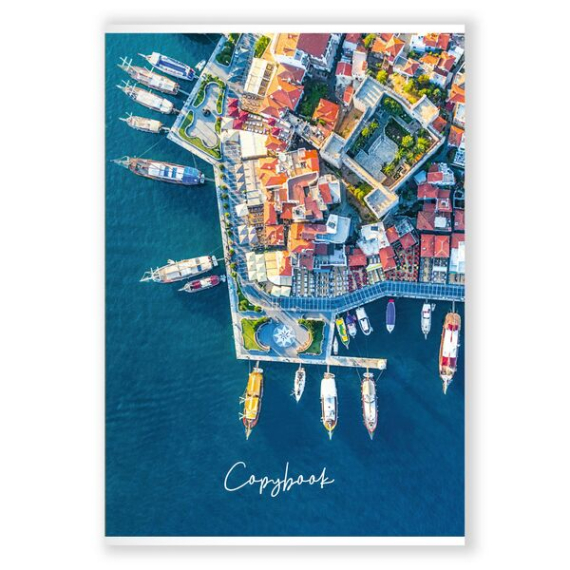 Фото - Зошит, А4, 96 арк., скоба, клітинка в ас. 52503