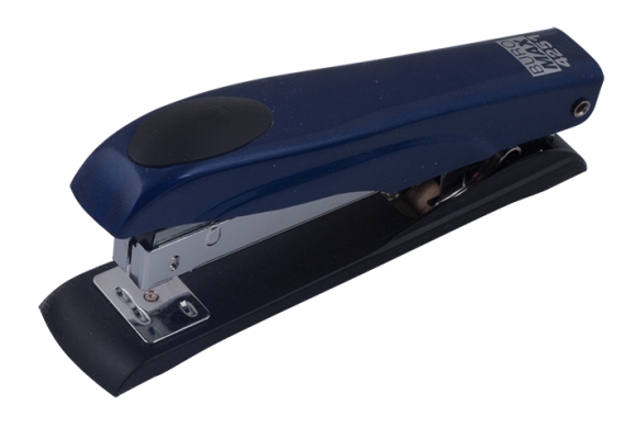 Фото - Степлер металевий до 50арк., (скоби №23, 24, 26), синій 63635