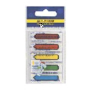 Фото - Закладки пласт. з клейким шаром NEON 45x12мм, 5х20арк., асорті 8595