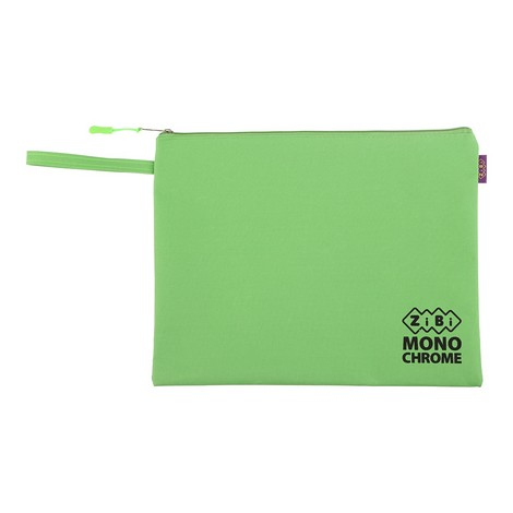 Фото - Папка А4 МОНОХРОМ, 33x24x1 см, котон та поліестер, салатова 63262