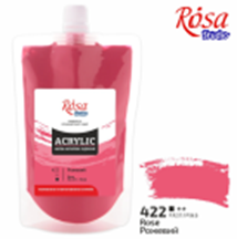 Фарба акрилова,200 мл, Рожева,  ROSA Studio