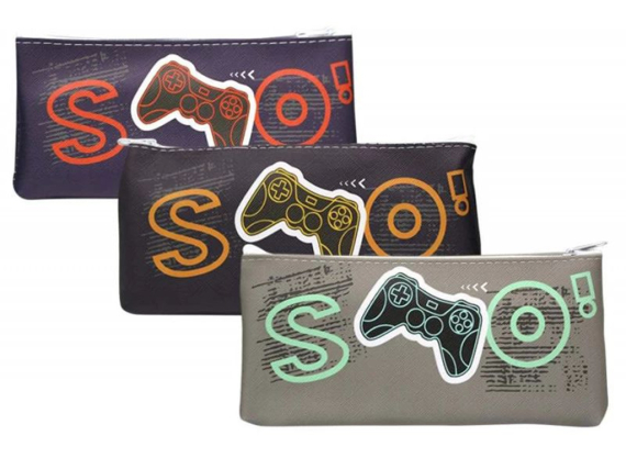 Фото - Пенал-косметичка на 1 блискавку, принт Джойстик 62548