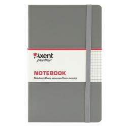Фото - Книга записна Partner Pro, 130*210, 112арк, кл, сіра 41398