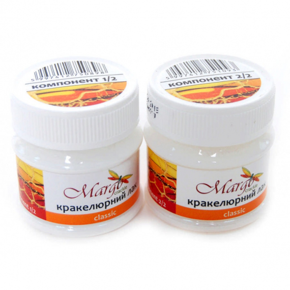 Фото - Набір двокомпонентний кракелюр 'Classic', 50 мл, ROSA TALENT 42217