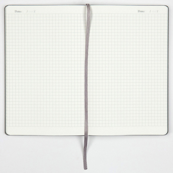 Фото - Книга записна Partner Pro, 130*210, 112арк, кл, сіра 41398