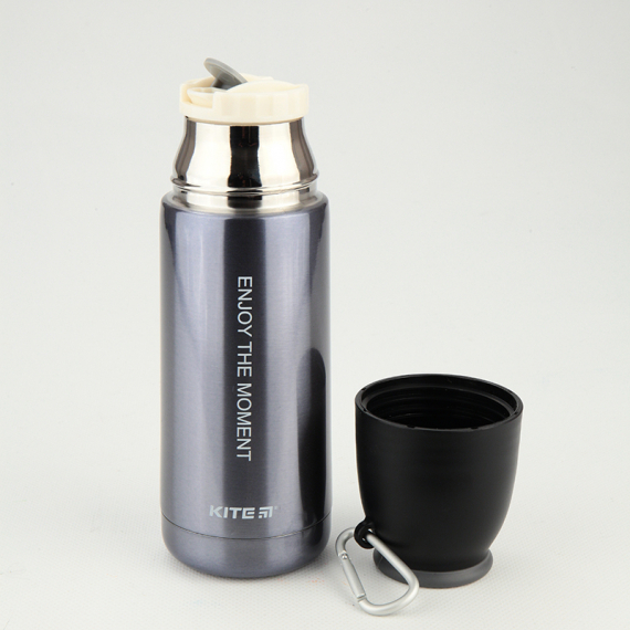 Фото - Термос Enjoy сіро-фіолетовий перл., 350 мл 41427 Фото - Термос Enjoy сіро-фіолетовий перл., 350 мл 41427