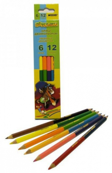 Фото - Кольоров. олівці 'MARCO' Пегашка 6 шт. двуцвет. 1011-6СВ ( шт. ) 9677 Фото - Кольоров. олівці 'MARCO' Пегашка 6 шт. двуцвет. 1011-6СВ ( шт. ) 9677