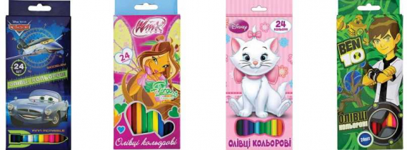 Фото - Карандаши 36 цв. 'Maestro' , шестигранные, в ящ. мiх: 4 дизайна 17650 Фото - Карандаши 36 цв. 'Maestro' , шестигранные, в ящ. мiх: 4 дизайна 17650