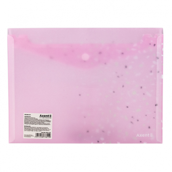 Фото - Папка на кнопці, А5+, Shine, рожева 47156 Фото - Папка на кнопці, А5+, Shine, рожева 47156