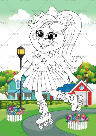 Фото - Набір для творчості 'ЛЮКСова розмальовка з кольоровими олівцями' А4 МІКС 53913 Фото - Набір для творчості 'ЛЮКСова розмальовка з кольоровими олівцями' А4 МІКС 53913