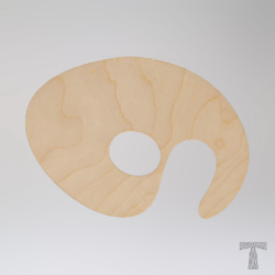 Палітра Овальна TART-П-5  (280х200 мм)