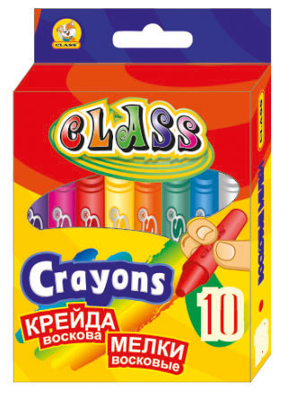 Фото - Крейда воскова, 10 кол, 8*90мм, 7602, CLASS (уп.24) 40664 Фото - Крейда воскова, 10 кол, 8*90мм, 7602, CLASS (уп.24) 40664