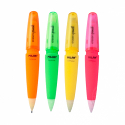 Фото - Олівець механічний CAPSULE FLUO 2B, 1.3мм, дисплей, асорті (уп.20) 26083