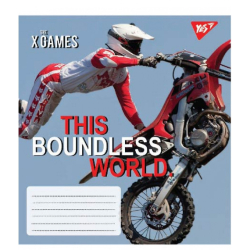 А5/48 лін. YES The boundless world, зошит для записів