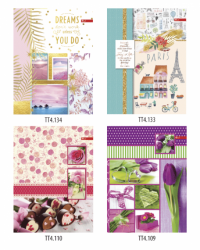 Фото - Зошит А4  80 арк.. обкл. кол. ламін, блок офсет, фінск., клітинка, тв. пал.., ТМ СкарбУкра (уп.10) 441