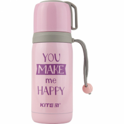 Фото - Термос, 350 мл, рожевий 41425