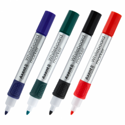 Маркер Whiteboard 2551-A, 2 мм круглий, набір з 4-х кол.