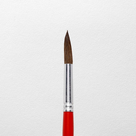 Фото - Пензель для акварелі Talens, поні/коза, кругла, Серія 150, №13, коротка ручка 61831 Фото - Пензель для акварелі Talens, поні/коза, кругла, Серія 150, №13, коротка ручка 61831