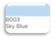 Фото - Скетч-маркер двосторонній B003 - SKY BLUE 54657 Фото - Скетч-маркер двосторонній B003 - SKY BLUE 54657