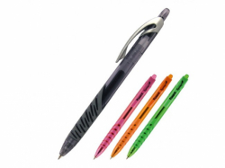 Фото - Ручка кулькова автом. Spring, синя (уп.12) 8455