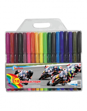 Фото - Фломастери 'Мото',  18 кол., 5-103/2, БАРВІНОК 33807