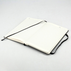 Фото - Книга записна Partner Pro, 130*210, 112арк, кл, чорна 41400