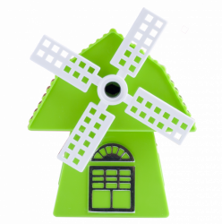 Точилка для олівців МЛИН, механічна, пл. коробка (салатова)