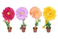 Фото - Ручка квіточка в горщику, півонія 50673