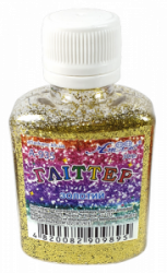 Фото - Блискітки (Гліттер) Золото  30гр.  А-935  1/6 49839