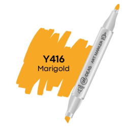 Фото - Скетч-маркер двосторонній Y416 - MARIGOLD 54735