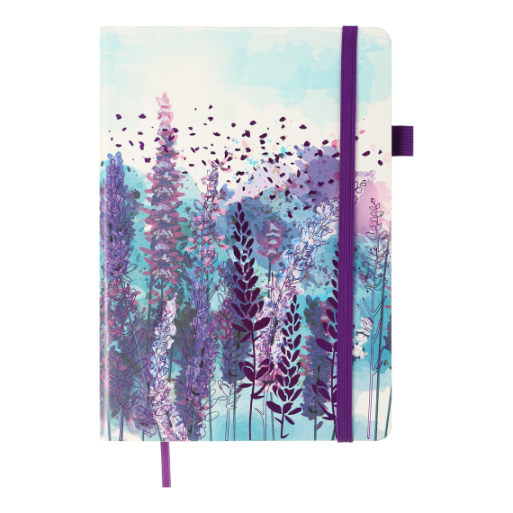 Фото - Блокнот діловий CHERIE А5, 96л, чистий, обкладинка штучна шкіра, фіолетовий 63623 Фото - Блокнот діловий CHERIE А5, 96л, чистий, обкладинка штучна шкіра, фіолетовий 63623