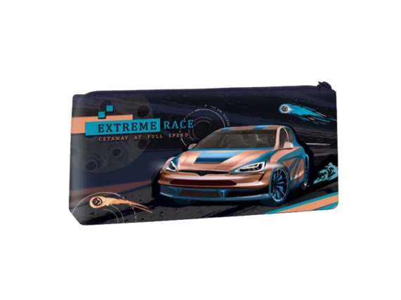 Фото - Пенал-косметичка силіконовий, 'Explore race' 62536