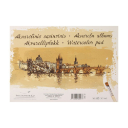 Фото - Склейка для акварелі Gold А3, 200г/м2, 10л, SMILTAINIS 41488