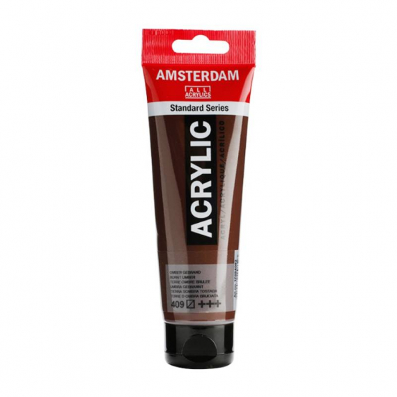 Фото - Фарба акрилова AMSTERDAM, (409) Умбра палена, 120 мл, Royal Talens 48591 Фото - Фарба акрилова AMSTERDAM, (409) Умбра палена, 120 мл, Royal Talens 48591