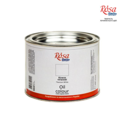 Фарба олійна, 490мл, Білила титанові, ROSA Studio