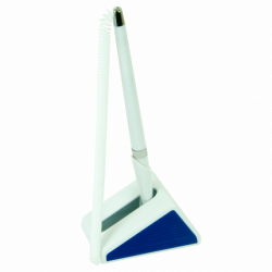 Ручка кулькова на підставці, синя