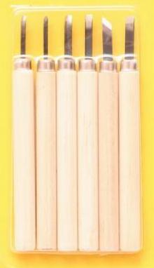 Фото - Набір різців по дереву, 6шт., в блістері, (11512), D.K.ART & CRAFT 54782 Фото - Набір різців по дереву, 6шт., в блістері, (11512), D.K.ART & CRAFT 54782