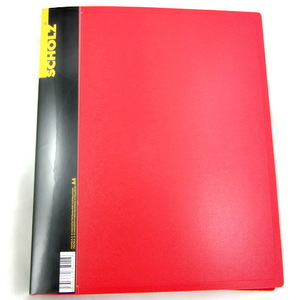 Фото - Папка SCHOLZ А4 4кільця з карм. 4,5см.РР1000мкм. чорна [32669] 20710