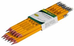 Олівець &quot;4Office&quot; 4-100, HB з ласт. (уп.12)