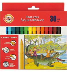 Фото - Фломастеры KIN 30цв 7710CB30 (уп.12) 10344