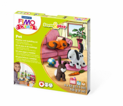 Фото - Набір пластики Fimo kids, 'Домашні улюбленці', 4 кол.*42 г, Fimo 36842