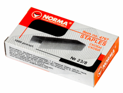 Скоби д/степлеру, 23/8, 1000шт., 4767, NORMA