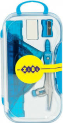 Фото - Готовальня 8 предметів, блакитний 32125