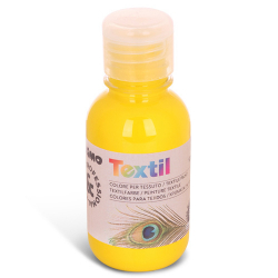 Акрилова фарба для текстилю 125 мл 201 жовтий Primo Італія