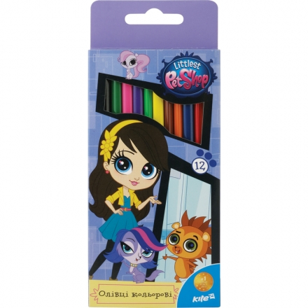 Фото - Олівці кольорові тригранні, 12 шт. PS 29917 Фото - Олівці кольорові тригранні, 12 шт. PS 29917