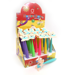 Фото - Ручка кулькова 'Собачка' син. DSCN5285 (уп.20) 44971