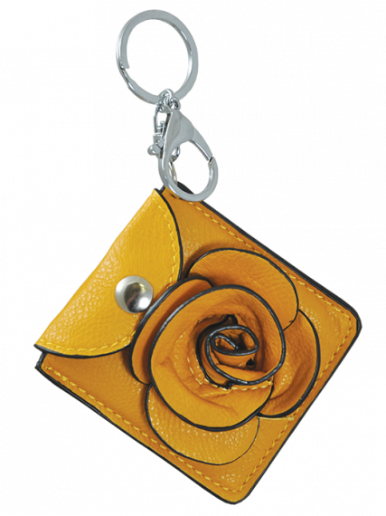 Фото - Набір подарунковий 'Floret': ручка кулькова + гаманець для монет + дзеркальце, жовтий LANGRES 30917 Фото - Набір подарунковий 'Floret': ручка кулькова + гаманець для монет + дзеркальце, жовтий LANGRES 30917